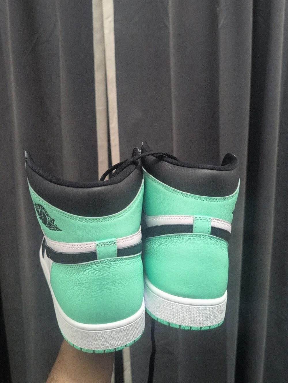 Men's Air Jordan 1 Retro High OG 'Green Glow' - DZ5485 130 Size 16 NWOB